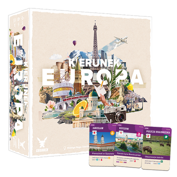 Kierunek Europa + 3 Karty Promocyjne